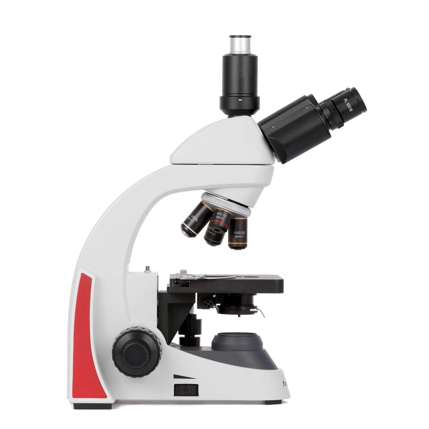 AmScope EduPro EDU550 Series Trinocular Compound Microscope with 3W LED Illumination - Image 6