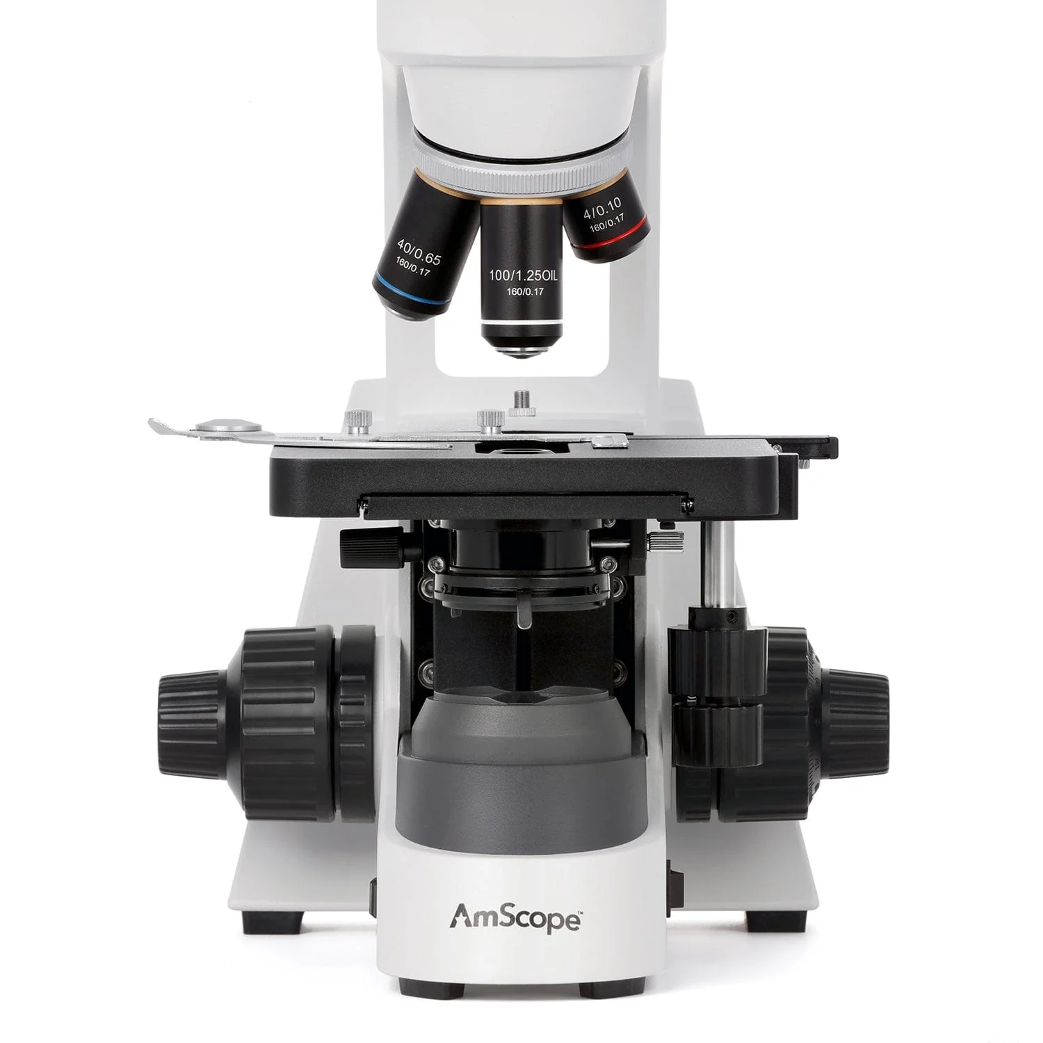 AmScope EduPro EDU550 Series Trinocular Compound Microscope with 3W LED Illumination - Image 8