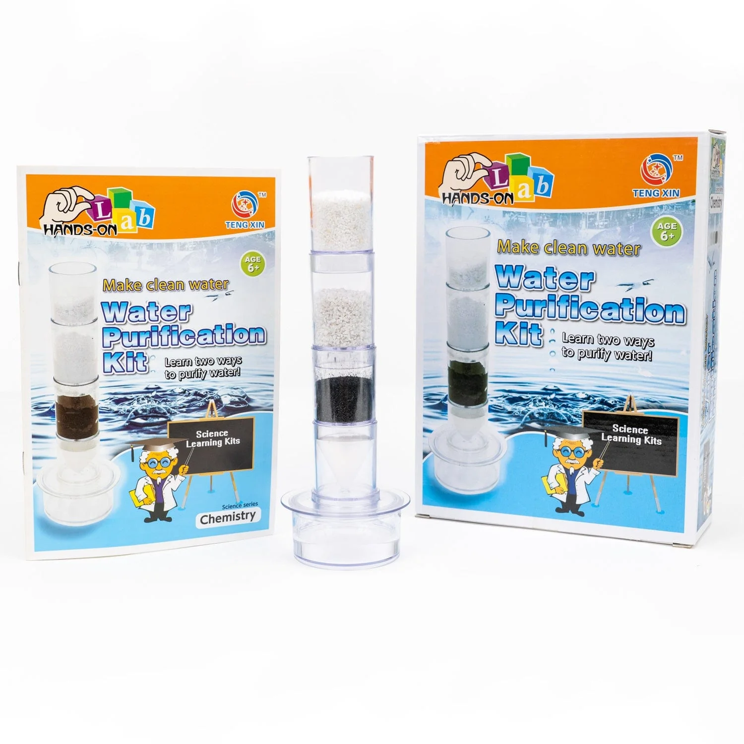 Amscope EX-DIYWPK Microscope for Kids Science Education, Lab Instrument