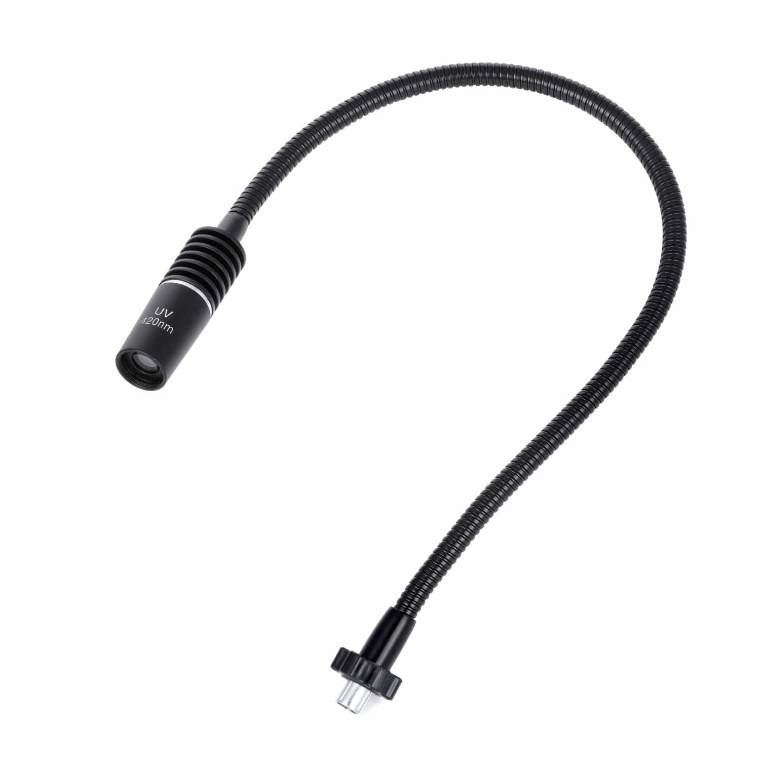 AmScope Ultraviolet 420nm Gooseneck Attachment for LED-6W and LED-312W Illuminators - Image 4