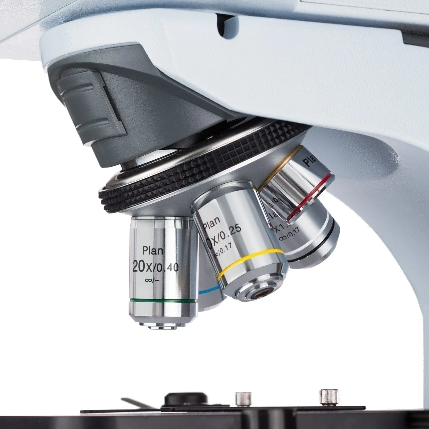 AmScope FM820 Series Upright EPI-Fluorescence Trinocular Compound Microscope with Rotating Multi-Filter Turret and Ultra-Sensitive Camera Option - Image 8