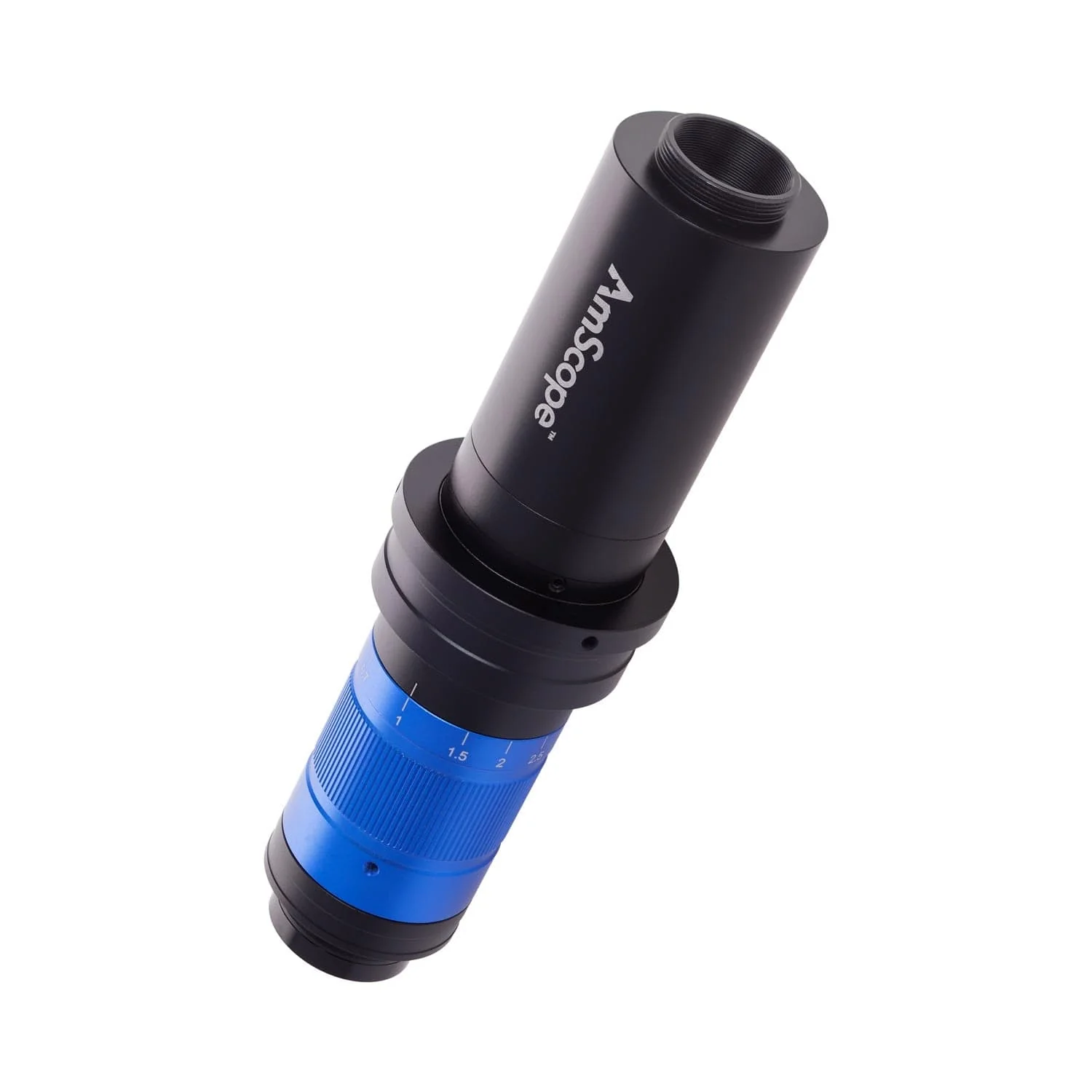 AmScope H756 Series C-Mount Zoom Lens Monocular Stereo Microscope 0.7X-5.6X Magnification with Detent and 1.5X Compensating Lens - Image 2