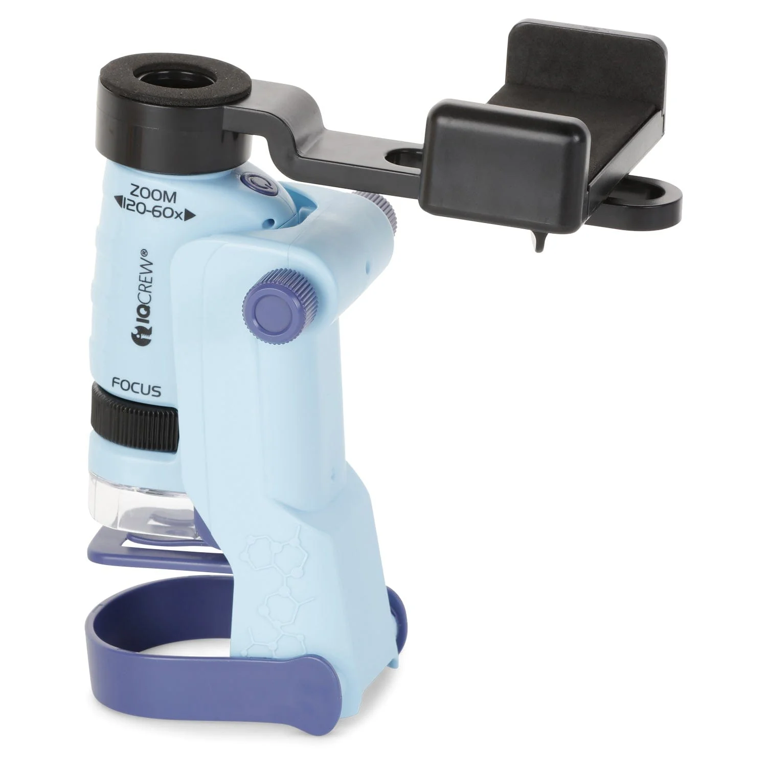 Amscope HH612 Handheld Digital Compound Microscope for Kids – 20X–600X LED Illumination LCD Screen, Photo & Video Capture, STEM Learning - Image 3