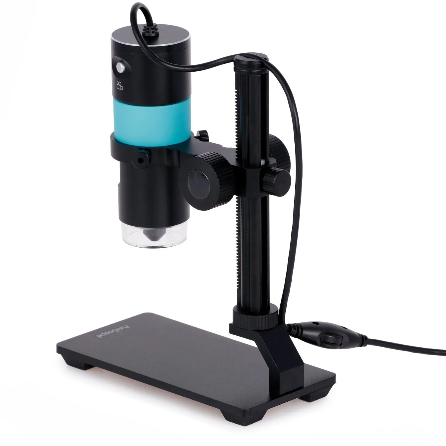 AmScope HHD Series Professional Handheld Digital USB Microscopes with 10X-280X Magnification, LED Ring Illuminator, and Table Stand + Optional Polarizer - Image 7