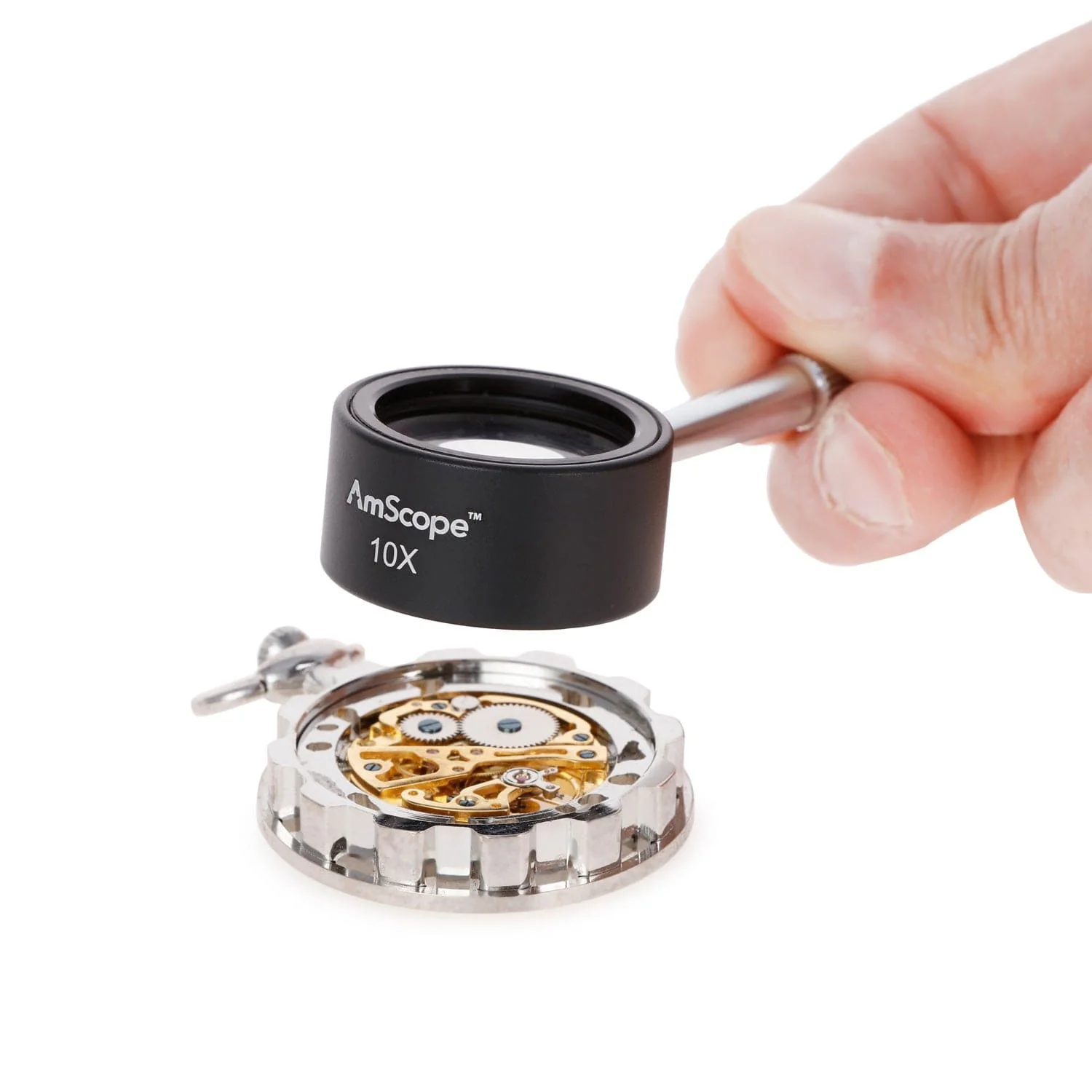 AmScope Handheld Steel Magnifier & Loupes - Image 12