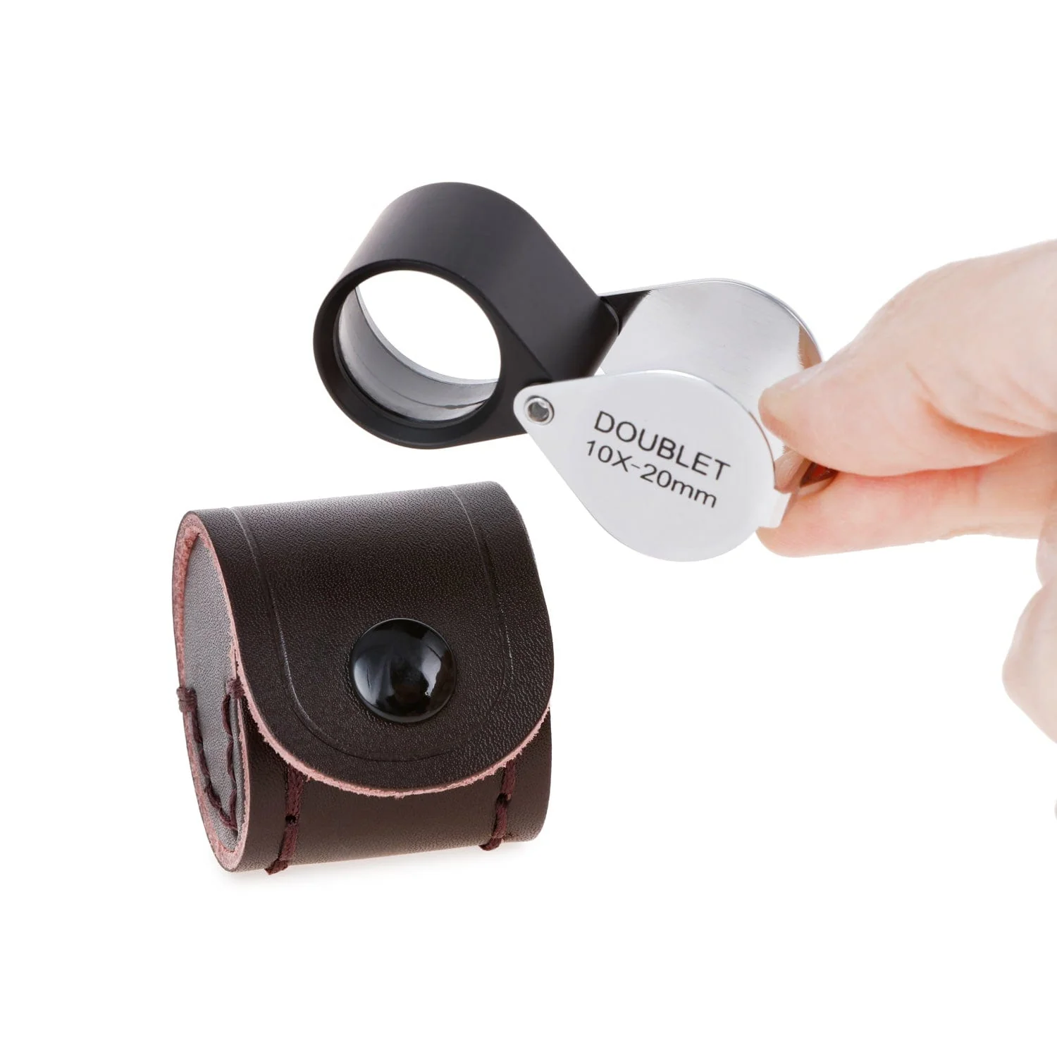 AmScope Handheld Steel Magnifier & Loupes - Image 3
