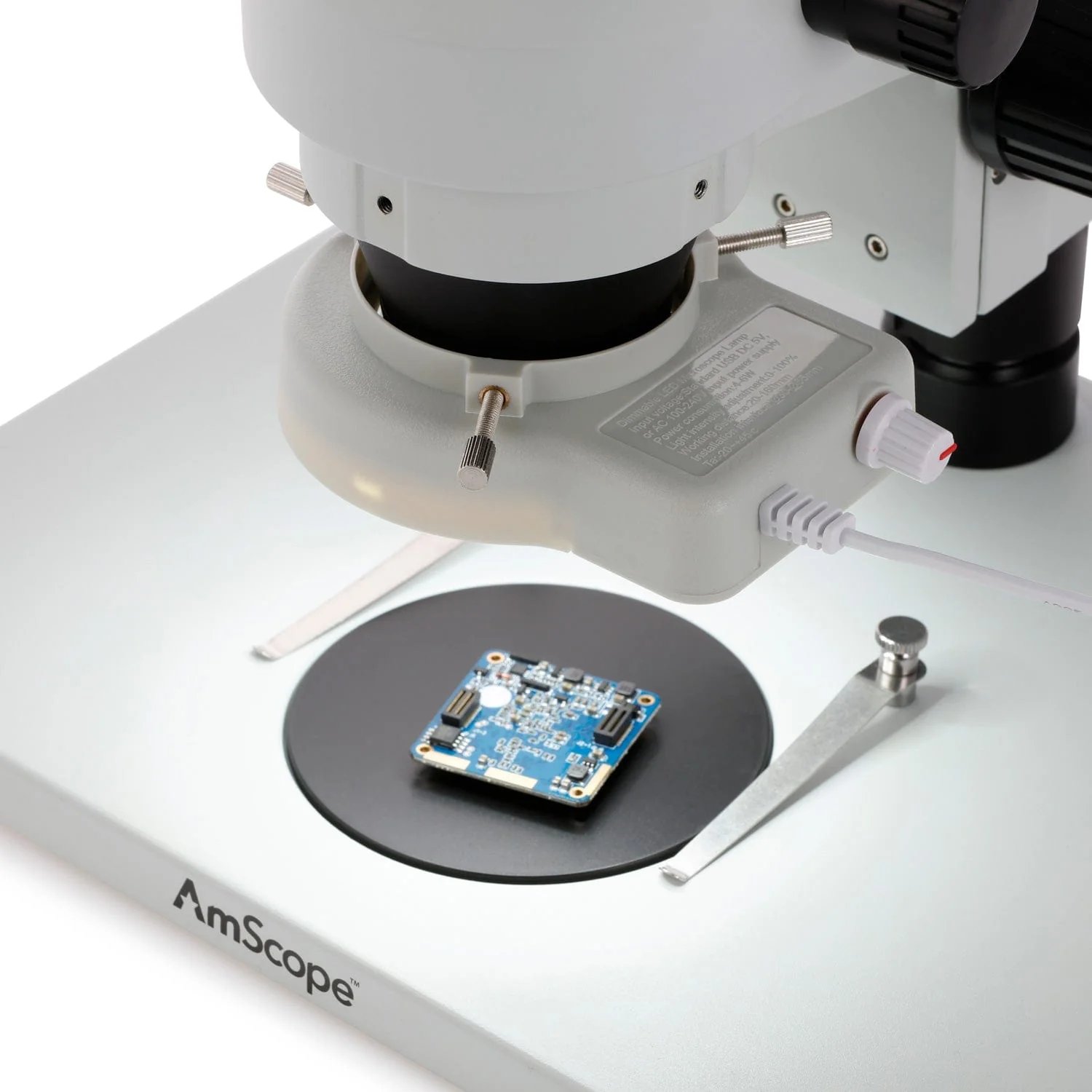 AmScope 48 LED Microscope Ring Light with Dimmer - Image 5