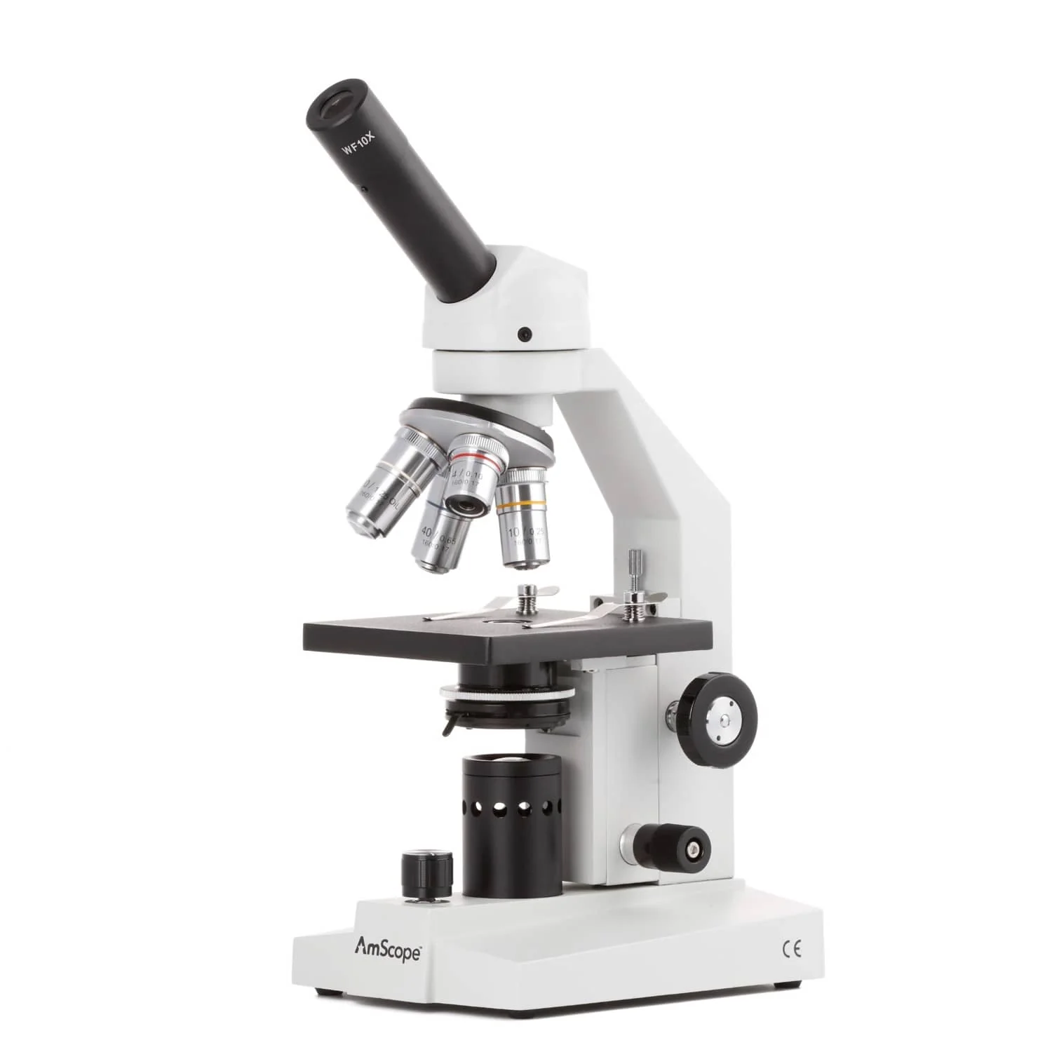 AmScope M500 Series Monocular LED Student Compound Microscope