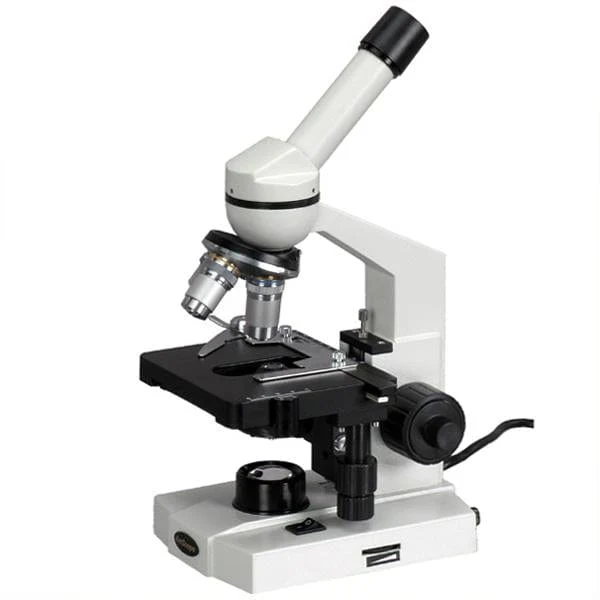 AmScope M600 Series Student Monocular Compound Microscope with Mechanical Stage - Image 13