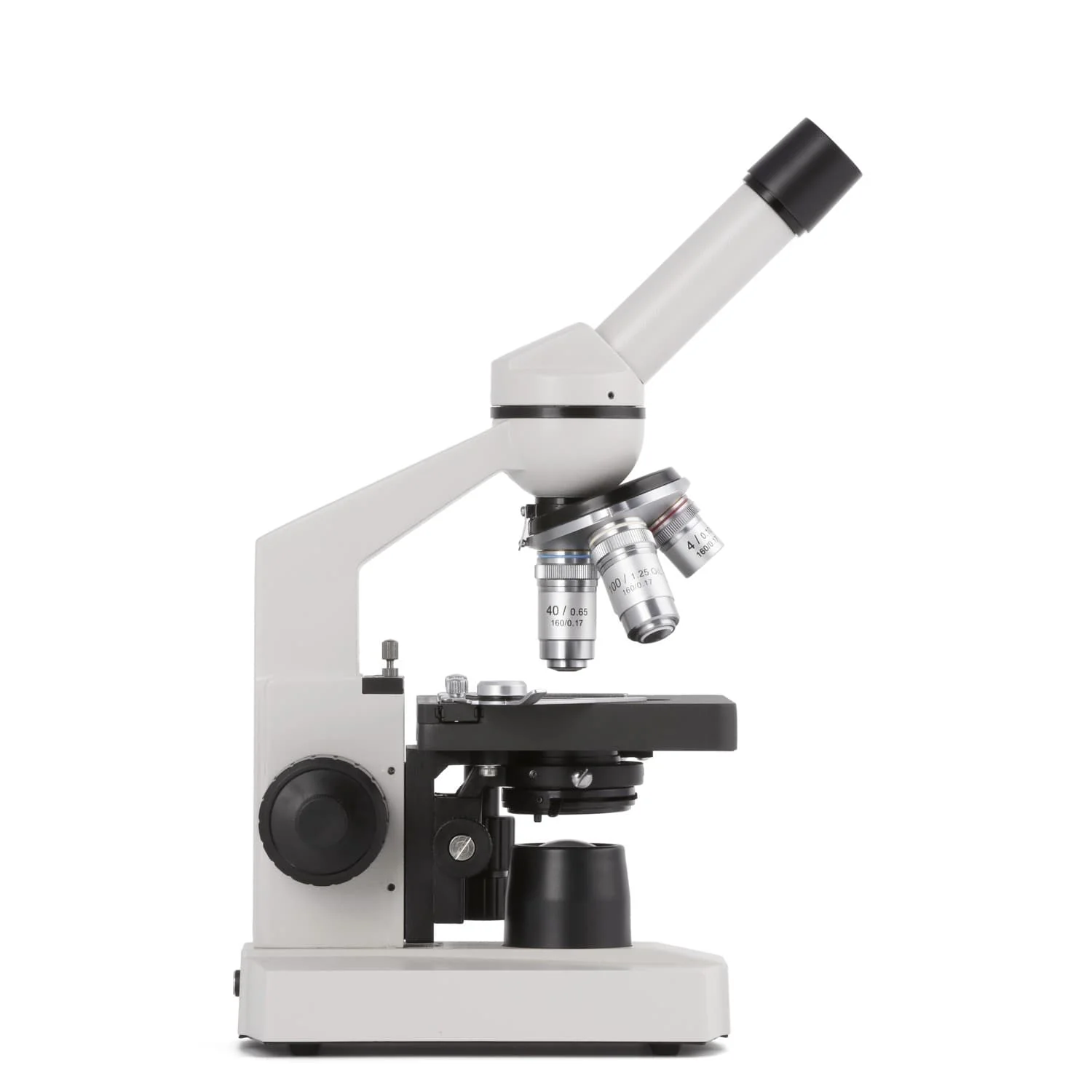 AmScope M600 Series Student Monocular Compound Microscope with Mechanical Stage - Image 8