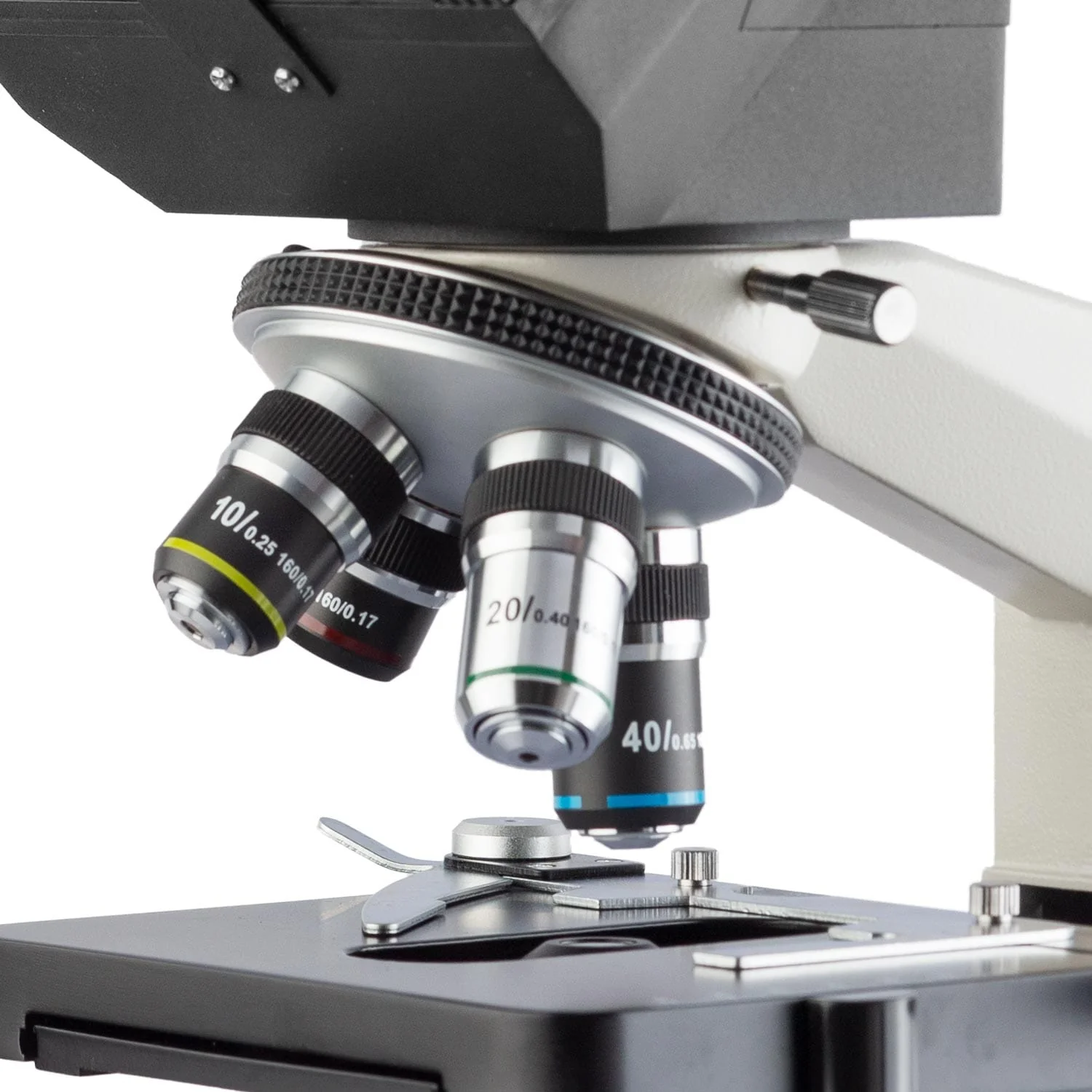 OMAX M837 Series Trinocular Compound Microscope With Optional Digital Camera for Soil Studies - Image 2