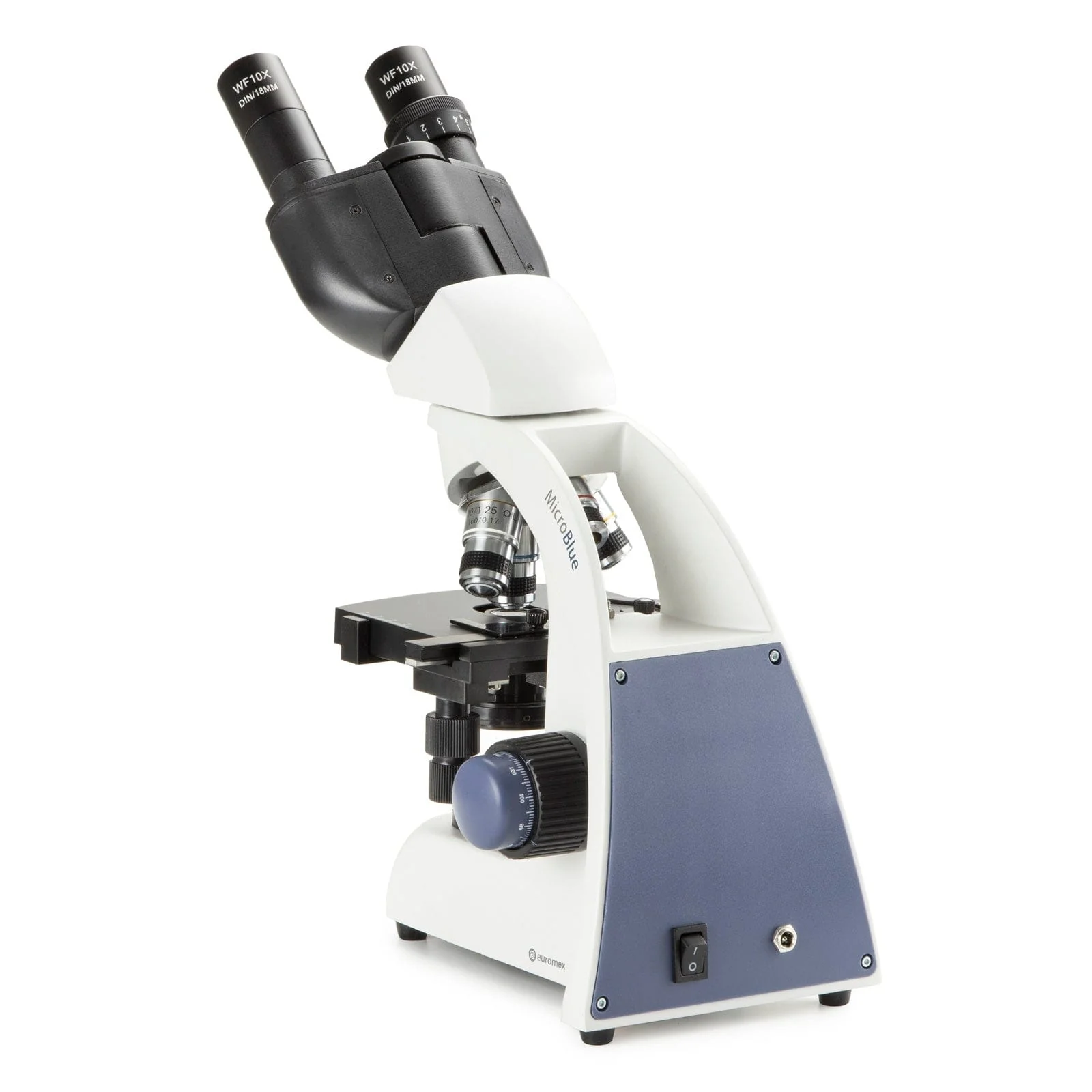 Euromex MicroBlue Series High-Quality Entry-Level Portable Binocular Compound Microscope - Image 6