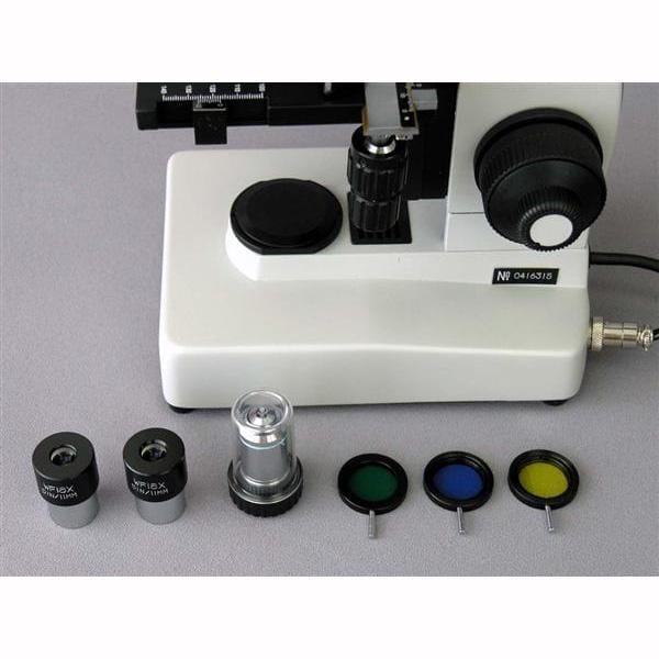 AmScope ME300 Series Metallurgical Trinocular Compound Microscope - Image 11