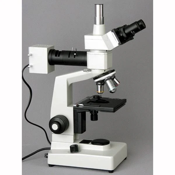 AmScope ME300 Series Metallurgical Trinocular Compound Microscope - Image 8