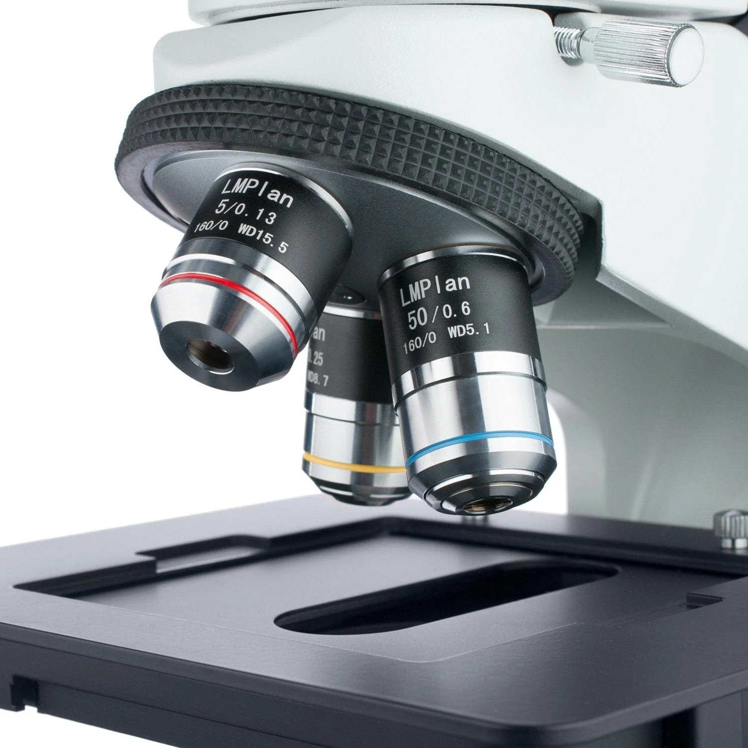 AmScope ME580 Series Metallurgical Uprigh Binocular Compound Microscope with Polarized Light and Optional Digital Camera - Image 10