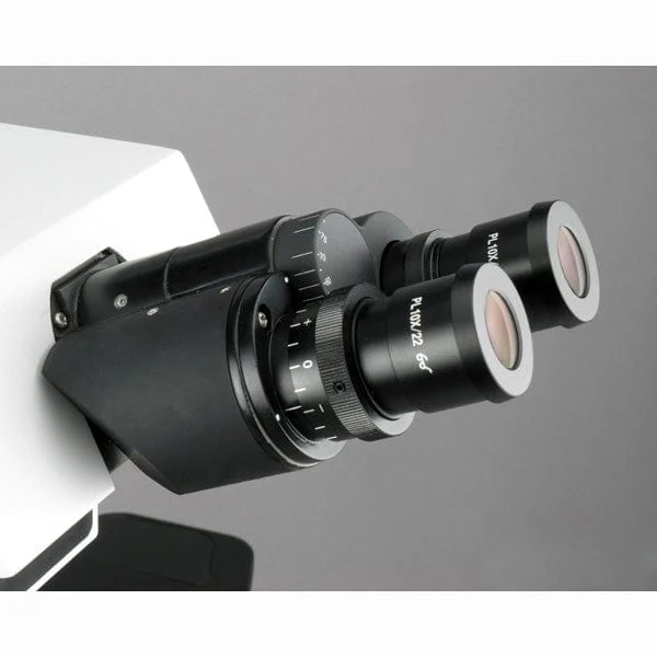 AmScope ME600 Series Large-Format Stage Brightfield and Polarizing Metallurgical Upright Trinocular Compound Microscope with Additional 100X Objective Lens and Optional Digital Camera - Image 10