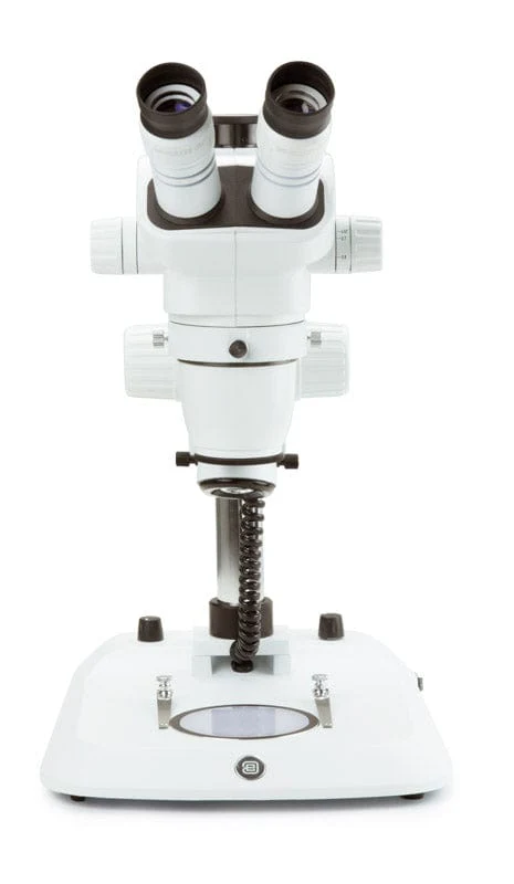 Euromex High-Precision Zoom Trinocular Stereo Microscope NexiusZoom Series 6.7X-4.5X Magnification - Pillar Stand, Incident & Transmitted 3W Illumination, Antistatic (ESD) Coating - Image 2