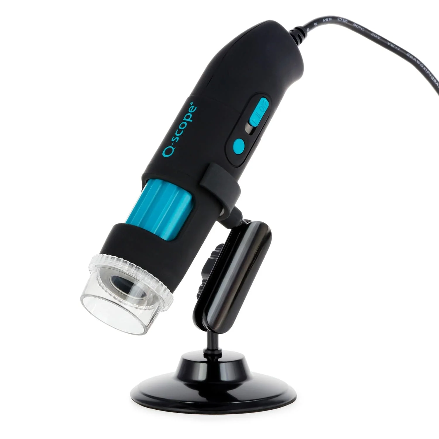 Amscope QS-20200-P-MS20 Digital Compound Microscope for Kids LCD Screen, Photo & Video Capture, STEM Learning - Image 2