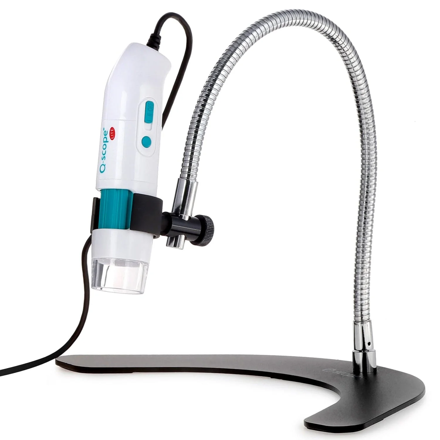 Amscope QS-LITE-MS20 Digital Compound Microscope for Kids LCD Screen, Photo & Video Capture, STEM Learning