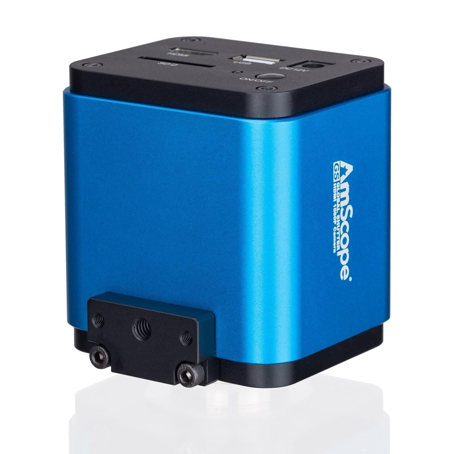 AmScope SM-1 Series Zoom Trinocular Stereo Microscope with HDMI Camera on Pillar Stand - Image 10
