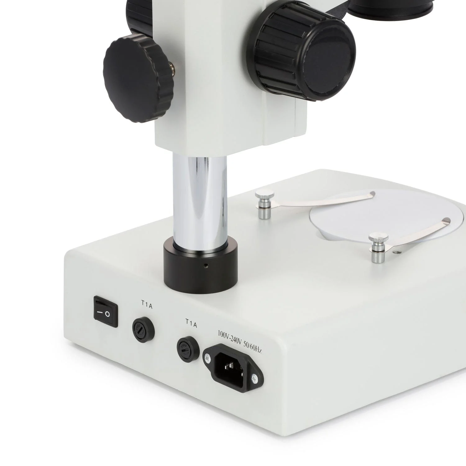 AmScope SM-2 Series Trinocular Zoom Stereo Microscope 7X-45X Magnification on Pillar Stand with LED Illumination + 10.5" Touchscreen 8MP Imaging System - Image 4