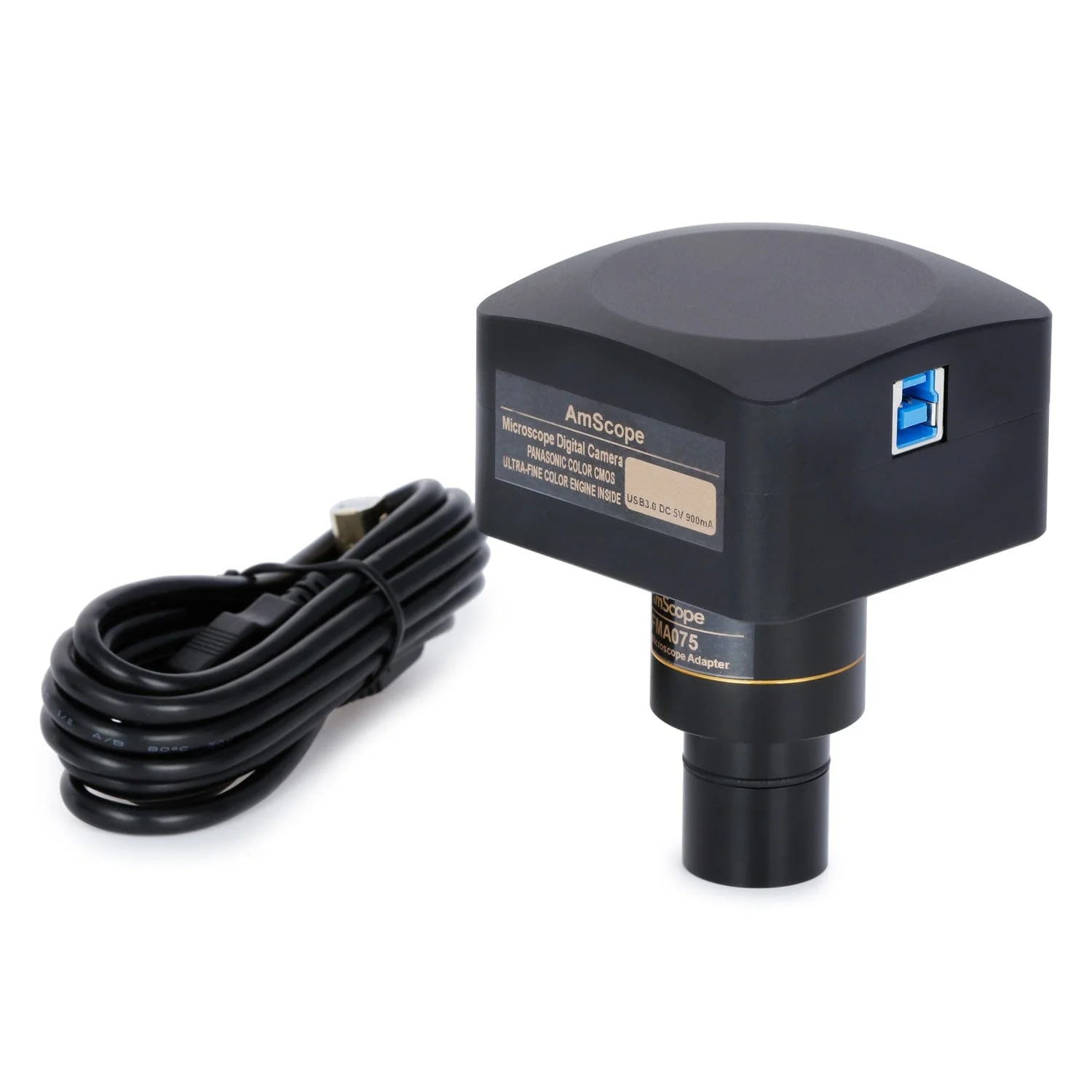 AmScope SM-4B Series Binocular Zoom Stereo Microscope with Optional Digital Camera on Double Arm Boom Stand - Image 3