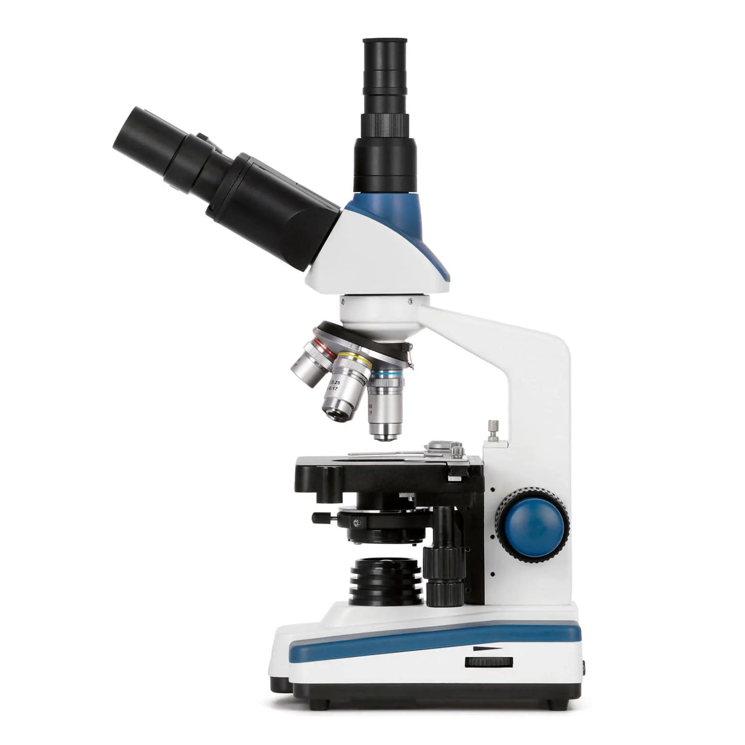 AmScope T120 Series Student and Professional LED Trinocular Compound Microscope with 3d Mechanical Stage and HDMI Camera - Image 4