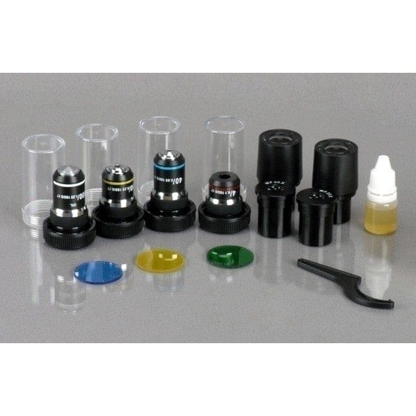 AmScope T340 Series Siedentopf Trinocular Compound Microscope with LED and Optional HDMI C-mount Camera - Image 5