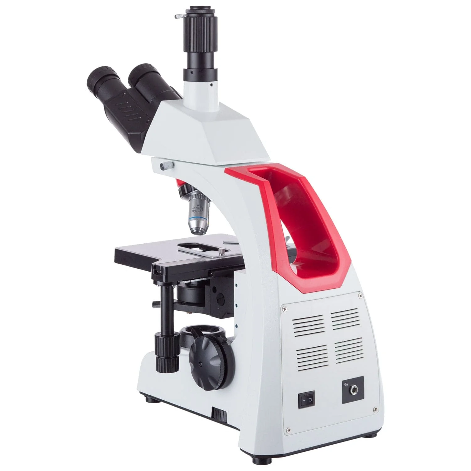 AmScope T430 Series Student and Professional Biological Trinocular Compound Microscope with port for Digital Cameras - Image 4