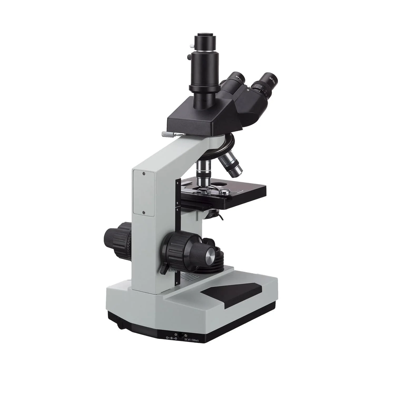 AmScope T490 Series Trinocular Compound Microscope with LED Light and HDMI C-mount Camera - Image 2
