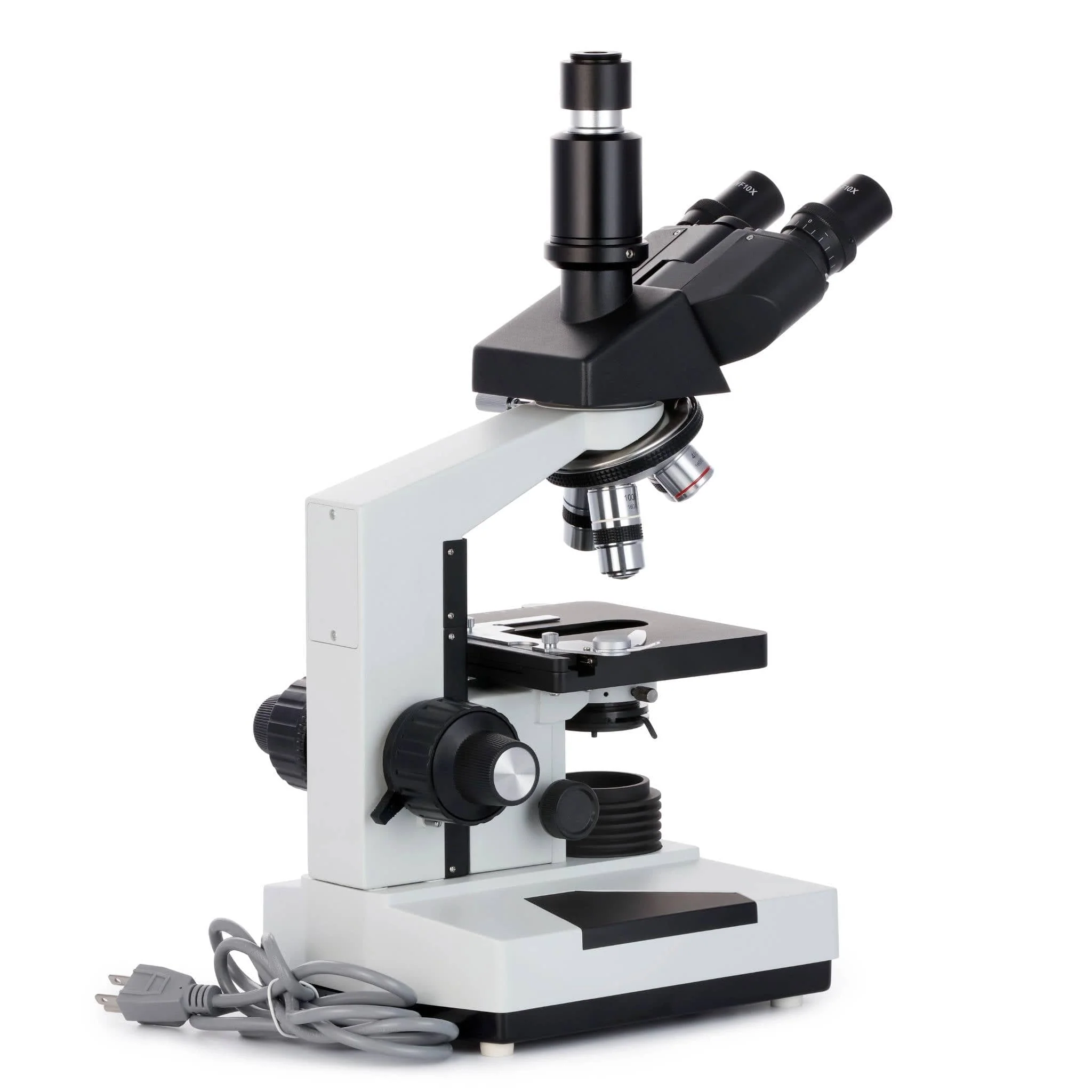 AmScope T490 Series Biological Trinocular Compound Microscope 40X-1600XMagnification with 5MP Camera Win & Mac - Image 4