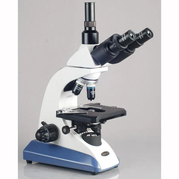 AmScope T520 Series Biological Trinocular Compound Microscope with 20W Halogen, 3D Mechanical Stage and Optional Digital Camera - Image 6