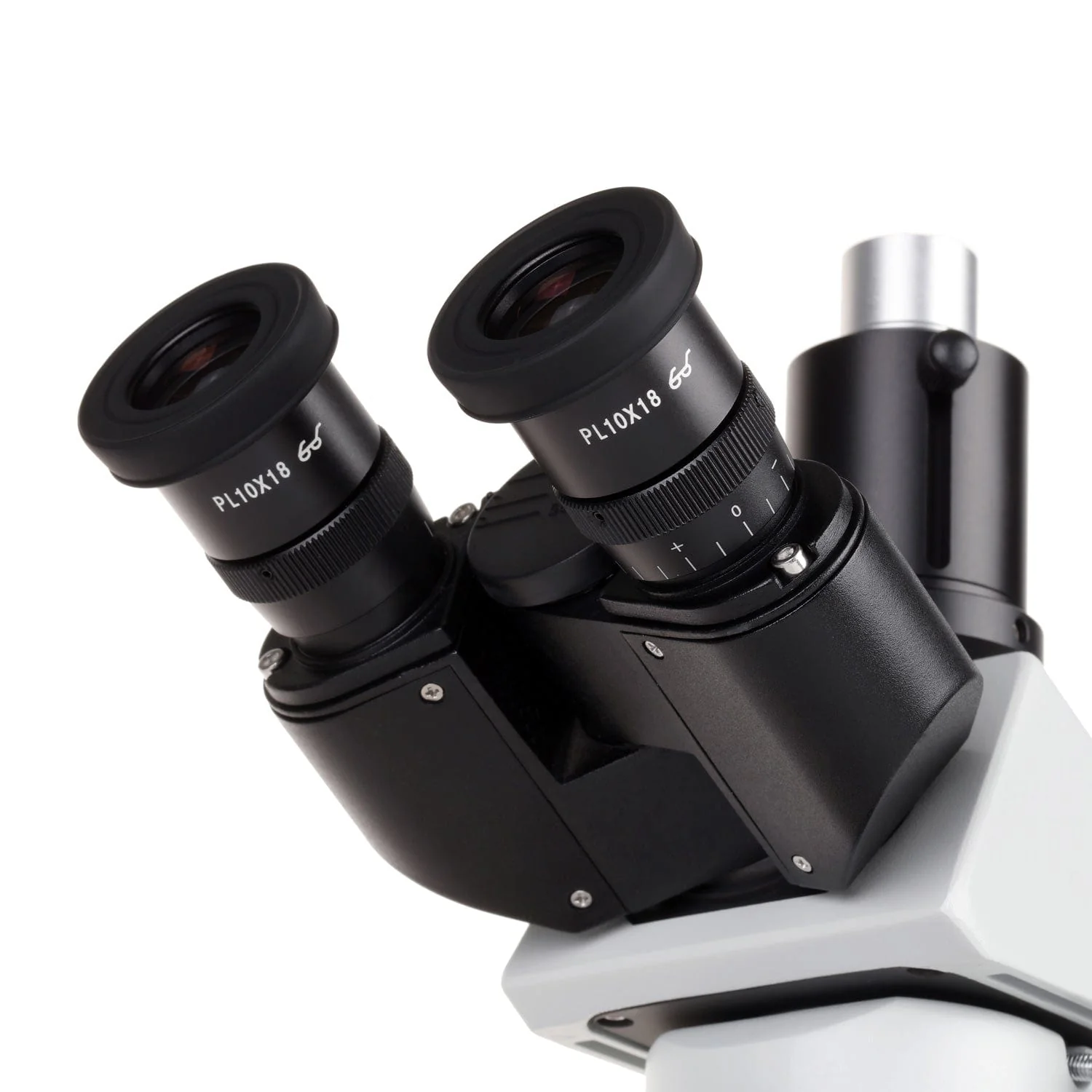 AmScope T580 Series Biological Trinocular Compound Microscope with 9.7" Touchscreen Imaging System - Image 5
