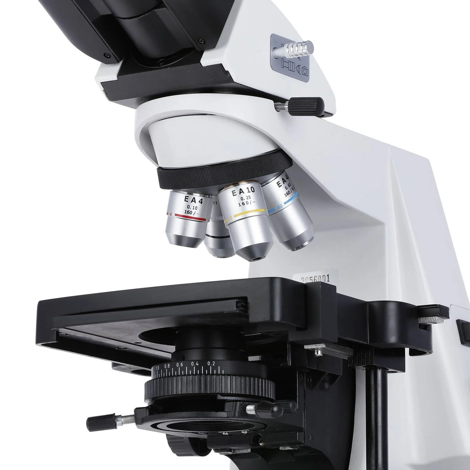 AmScope T660 Series Professional Biological Trinocular Compound Microscope with 20W Halogen Kohler Illumination, 3D Mechanical Stage and Optional Digital Camera - Image 11