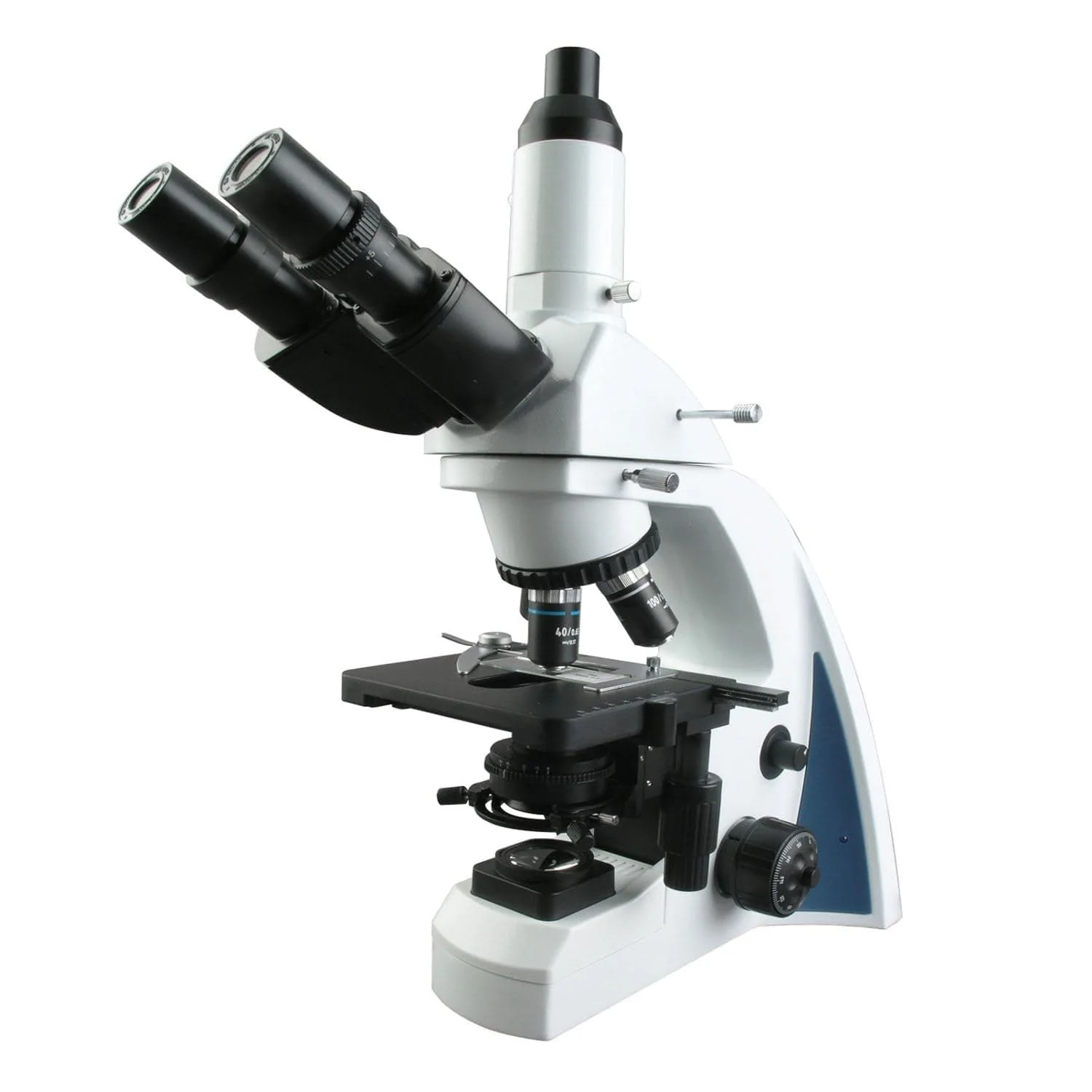 AmScope T670 Series Professional Infinity-Corrected Trinocular Compound Microscope with 3W LED Koehler, 3D Mechanical Stage and Optional Digital Camera - Image 15