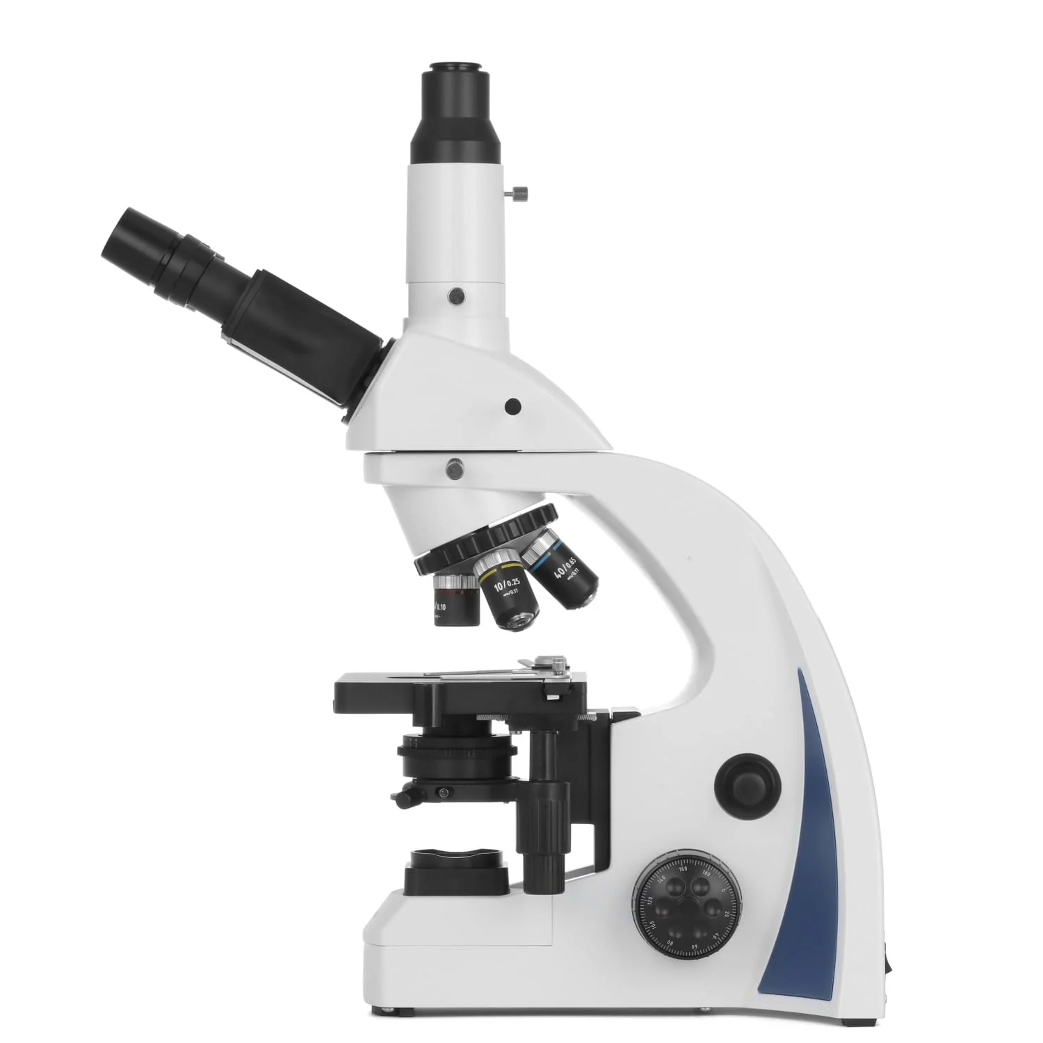 AmScope T670 Series Professional Infinity-Corrected Trinocular Compound Microscope with 3W LED Koehler, 3D Mechanical Stage and Optional Digital Camera - Image 7