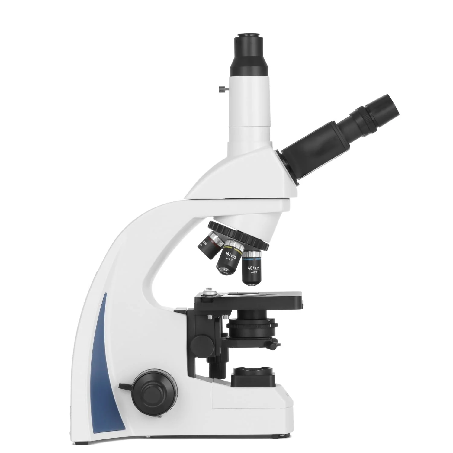 AmScope T670 Series Professional Infinity-Corrected Trinocular Compound Microscope with 3W LED Koehler, 3D Mechanical Stage and Optional Digital Camera - Image 9
