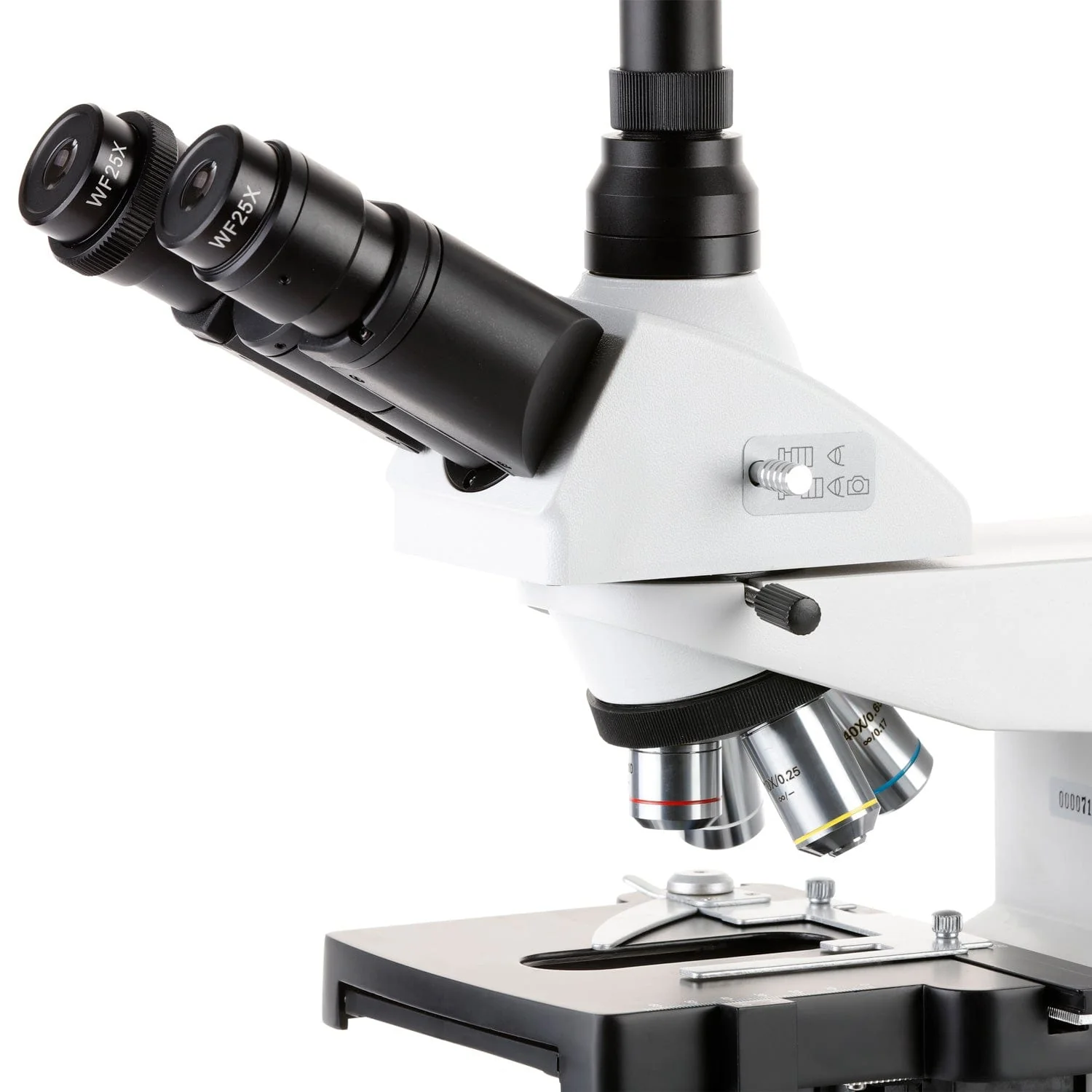 AmScope T690 Series Infinity-Corrected Trinocular Compound Microscope with 20W Halogen Kohler Illumination, 3D Mechanical Stage and Optional Digital Camera - Image 8