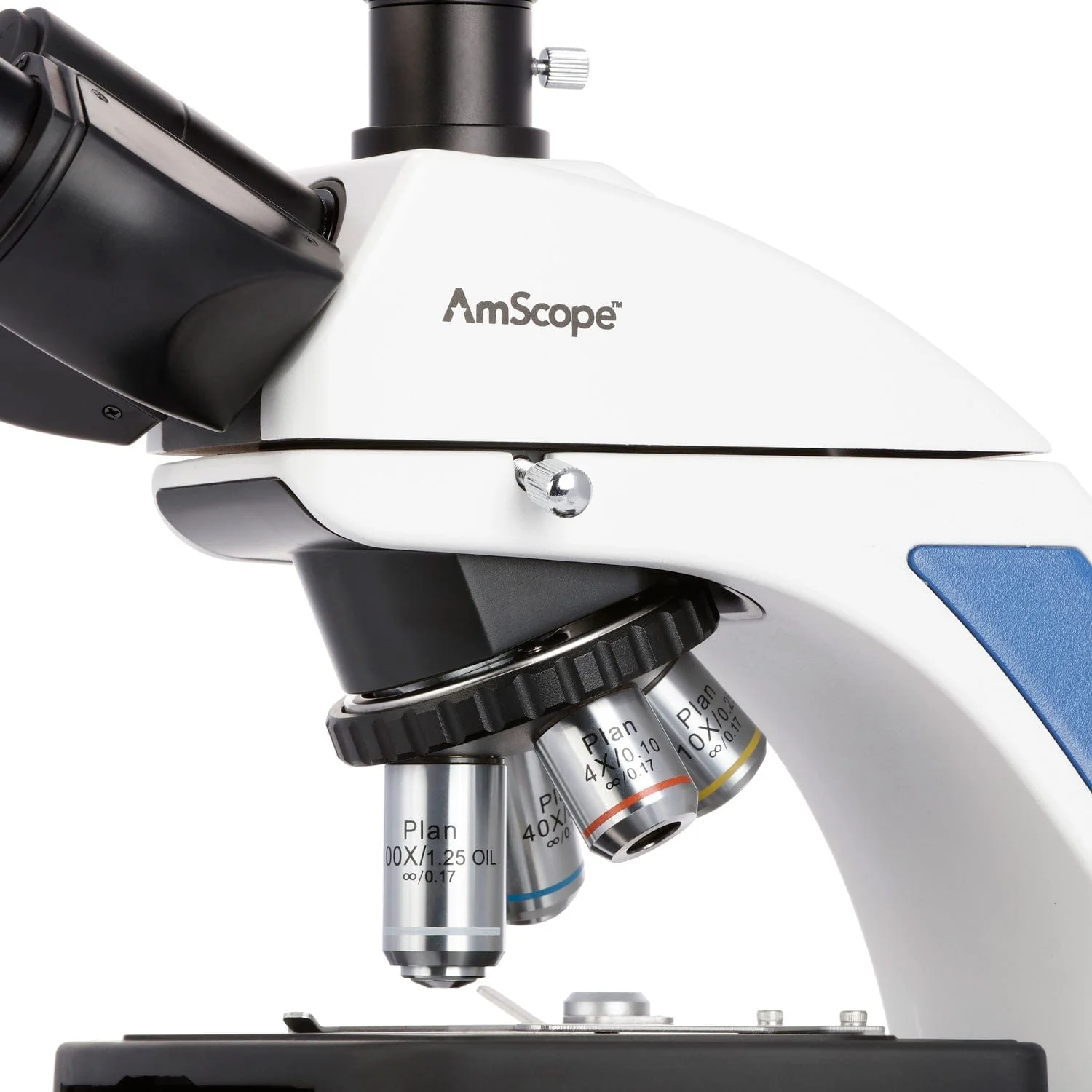 AmScope T720 Series Trinocular Compound Microscope + Koehler LED Illumination + 10.5" Touchscreen 8MP Imaging System - Image 5