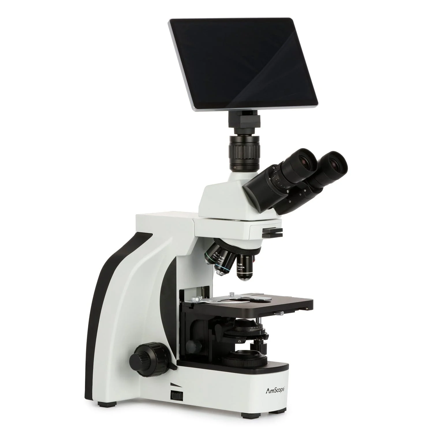 AmScope T800 Series High-Performance Biological Trinocular Compound Microscope + 10.5" Touchscreen 8MP Imaging System - Image 6