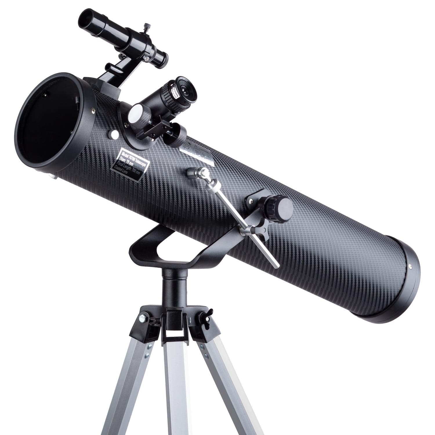 AmScope Kid's Telescope Beginner Astronomer Series featuring 35X-350X 76mm Reflector Telescope, Space-Themed Activity Kit, and more - Image 19
