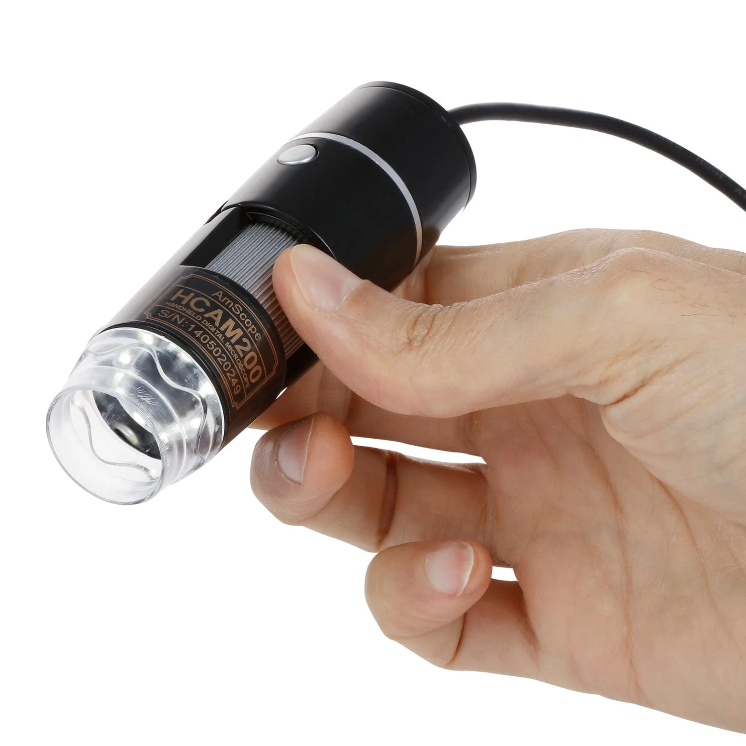 Amscope UTP200-STR Digital Compound Microscope for Kids – Up to 200X LED Illumination LCD Screen, Photo & Video Capture, STEM Learning - Image 2