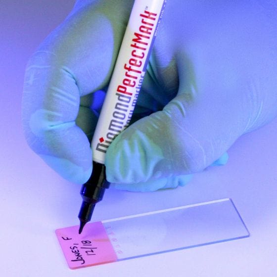 Globe Scientific Diamond Perfect Mark, Laboratory Marker, Black, 10/Box - Image 4