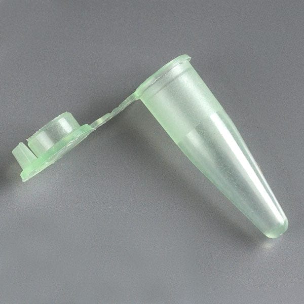 Thin Wall PCR Tube with Attached Dome Cap, Blue - Image 2