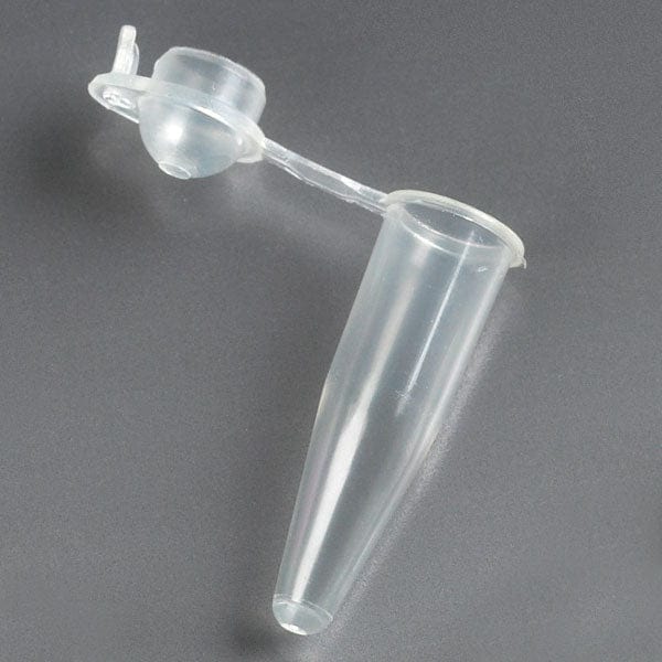 Thin Wall PCR Tube with Attached Dome Cap, Blue - Image 3