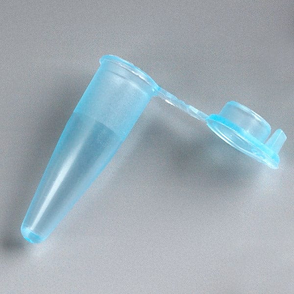 Thin Wall PCR Tube with Attached Dome Cap, Blue - Image 6