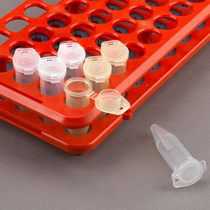 Globe Scientific Diamond Midi Centrifuge Tube with Attached Snap Cap - Image 3