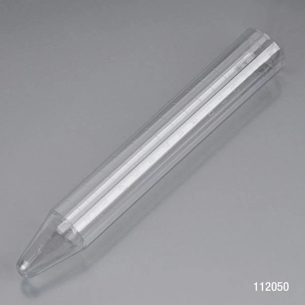 Globe Scientific 12ml Graduated Polystyrene Centrifuge Tube w/Plain Top