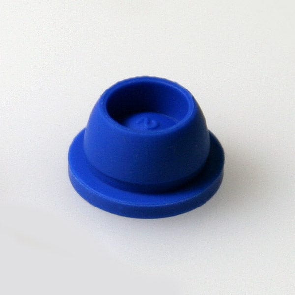 Pierceable Plug Stopper - For 13mm Tubes, Vacuum and Test Tubes