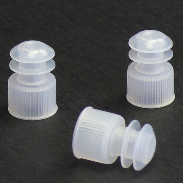 Globe Scientific Flange Plug Cap For 16mm Tubes